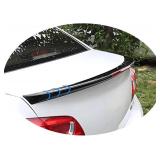Rear Spoiler for 2016 2017 2018 2019 Chevrolet Cruze LS LT Premier Sedan Duck Tail Black Rear Trunk Lid Spoiler Wing Painted Gloss Black