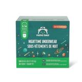 Amazon Brand - Mama Bear Nighttime Underwear for Boys, Hypoallergenic, Size Small/Medium (44 Count), White