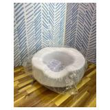 Carex Toilet Seat Riser With Quick-Lock, Raised Toilet Seat Adds 4 Inches of Height to Toilet - Toilet Seat Lifter With 300 Pound Weight Capacity, Slip-Resistant