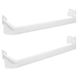 240534901 (2pack) Door Shelf Rack Bar Compatible with Frigidaire Refrigerator Replacement Shelves Door Bin Frigidaire Replacement Parts
