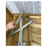 BOXI 748-502 Front Driver Side Power Window Regulator with Motor Fits for Toyota Tundra 2000-2006 / Silvery/Replace 698020C010 857200C010 8572034030