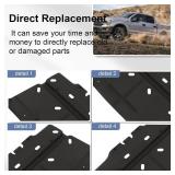 Engine Splash Panel Shield Under Diaper with mounting Screws Compatible with Ford F150 F-150 2015 2016 2017 2018 2019 2020 OEM# ML3Z-7222-D