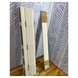 31" x 48" Lotus & Windoware Cordless 2" Faux Wood Room Darkening Horizontal Blind, 31" W x 48" L, Bright White, Embossed