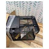 SpaceAid Pull Out Spice Rack Organizer for Cabinet, Heavy Duty Slide Out Seasoning Kitchen Organizer, Cabinet Organizer, with Labels, 8.5" W x10.75 D x8.5 H, 1 Drawer 2-Tier