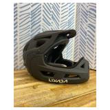 Retails for $135! Lixada Cycling Helmet for Adults Full Face Bike Helmet Adult Cycling Helmet with Detachable Chin Guard and Visor for Mountain Biking 54-61 cm