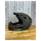 Retails for $135! Lixada Cycling Helmet for Adults Full Face Bike Helmet Adult Cycling Helmet with Detachable Chin Guard and Visor for Mountain Biking 54-61 cm