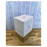 6.25x15-inch Luminara Grand Pillar Flameless LED Candle, Ivory 6.25" x 15", Battery Operated Real Wax w/Timer, Moving Flame, Realistic Unscented Home Decor Safe