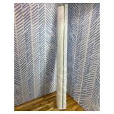 Joydeco Cordless Zebra Blinds for Windows, Privacy Light Filtering Dual Layer White Sheer Roller Shades for Home Office Bedroom, 45" W 75" H