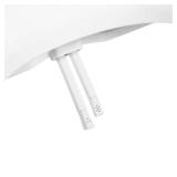Brondell Ecoseat Plastic White Elongated Soft Close Bidet Toilet Seat