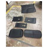 Retails for $186! Launch Rear Trunk Seat Backrest Cushion Anti-Kick Mat Car Accessories TPE Trunk Protection Pad Compatible for 2025 Tesla Model Y