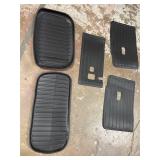 Retails for $186! Launch Rear Trunk Seat Backrest Cushion Anti-Kick Mat Car Accessories TPE Trunk Protection Pad Compatible for 2025 Tesla Model Y