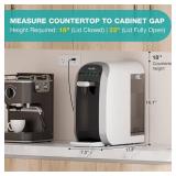 Retails for $220! SimPure Y7P-BW UV Countertop Reverse Osmosis Water Filter, NSF/ANSI 58 Certified, 5 Stage RO Water Filtration System, Water Purifier for Home, 4: 1 Pure to Drain, BPA Free (No Instal