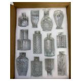 Set of 12 Glass Bud Vase Set, Small Vintage Clear Flower Vase Centerpieces for Table Bulk Cute Rustic Style Mini Vase for Home Decor Wedding Baby Shower Birthday Party