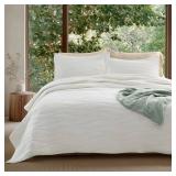 Bedsure Cooling Quilt - Cooling Comforter Queen Size, Moisture-Wicking and Silky Soft for Hot Sleepers and Night Sweats, Luxury Tencel Lyocell Cotton Bedspread, Lightweight & Breathable Cloud Quilt