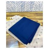Bambaw 100% Viscose Derived from Bamboo Pillowcase Queen Size Set of 2 Cooling Pillow Cases Queen, Envelope Pillow Cases Queen, Navy Blue Pillow Case, Breathable & Anti Acne Pillow Cases (Navy Blue)