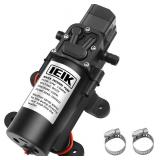 12 Volt Diaphragm Pump 5LPM 1.35 GPM 116PSI Self Priming Sprayer Pump 12V DC Fresh Water Diaphragm Pressure Pump for RV Camper Marine Boat Lawn (60W)