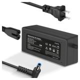 DJW Charger Compatible with HP Laptop Computer 45W Smart Blue Tip Power Adapter
