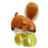 SOPOTUTU Plush Squirrel Stuffed Animal Wristband Gift Choice for Kids