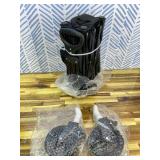 Collapsible Wagon Cart with Universal Wheels, 480LBS Wagons Carts Heavy Duty Collapsible Wagon with Cup Holders, Utility Beach Carts for Camping, Garden, Shopping, Fishing, Sports