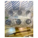 6 Pack 32 oz PP Heat-Resistant Plastic Juice Bottles With Caps-Plastic Smoothie Bottles-Reusable Bulk Beverage Containers with Lids For Juicing, Milk(Dishwasher Safe)