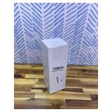 Striped Black White Flameless Flickering Candles Led Flameless Candles with Remote for Decor 4" 5" Set of 2