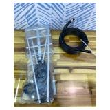 PIBIDI Digital HD TV Antenna, Amplified Attic/Outdoor Antenna, 360 Degree Rotation Wireless Remote, 4K 1080P VHF UHF