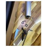 Universal Heavy Duty Aluminum 66 Height Burial Gooseneck Pedestal Post Gate Opener Wired Wirelss Keypad Mount, Compatible with Ghost Controls Mighty Mule CO-Z Topens Keypad