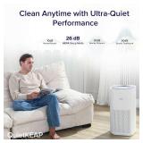 Retails for $264! LEVOIT Air Purifiers for Home, Large Room Up to 2933 Ft With HEPA Sleep Mode, AHAM VERIFIDE, Smart WIFI, PM2.5 Monitor, 3-in-1 Filter For Smoke, Pet Allergies, Dust, Alexa Control, C