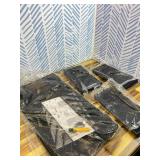 SUPEASY 20-Tier Wall File Organizer Mesh Office Mail Holder, Hanging Wall Organizer Magazine Rack for Office Assembly Needed, Black