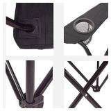 Ultralight Folding Camping Chair, Portable Compact Chair with Storage Bag, 600D Oxford, for Hiking & Fishing