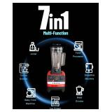 Professional High Speed Blender for Shakes and Smoothies,Home Commercial Countertop Food Processor,2500W 9525 Pure Copper Motor,Double Bearing Blades