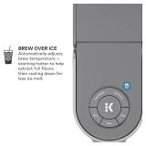 Keurig K-Slim + ICED Single-Serve Coffee Maker, Brews 8 to 12oz. Cups, Gray (Renewed)