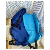 Outdoor Swing Cushions,Waterproof Swing Cushions 3 Seater Replacement with Backrest,Outdoor Thickened Bench Cushion with Ties for Porch,Patio,Backyard,Garden (Navy Blue 60 * 40 in)