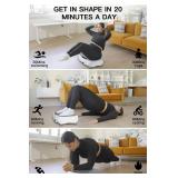 Vibration Plate Exercise Machine, Power Waver Vibration Plate Platform for Lymphatic Drainage Whole Body Vibration Plate Machine Helps Weight Loss Shaping 330lbs