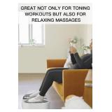 Vibration Plate Exercise Machine, Power Waver Vibration Plate Platform for Lymphatic Drainage Whole Body Vibration Plate Machine Helps Weight Loss Shaping 330lbs