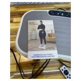 Vibration Plate Exercise Machine, Power Waver Vibration Plate Platform for Lymphatic Drainage Whole Body Vibration Plate Machine Helps Weight Loss Shaping 330lbs