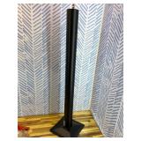 Commercial Bar Height Table Columns 3 Diameter 39 Height Metal Black 1 in Box