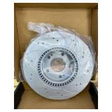 Torchbeam 31543 Drilled and Slotted Disc Brake Rotor Fit for 2012-2014 F-orte5, 2010-2013 Forte 2.0L, 2010-2011 Soul 2.0L. 1pcs Front Disc Brake Rotor