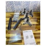 Retails for $150! Nightstand Set of 2 with 2 Drawers Night Stand with Fluted Panel, Modern Bedside Table for Bedroom, Wood End Table Side Table Small Storage Cabinet, Natural Oak