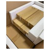 Retails for $150! Nightstand Set of 2 with 2 Drawers Night Stand with Fluted Panel, Modern Bedside Table for Bedroom, Wood End Table Side Table Small Storage Cabinet, Natural Oak