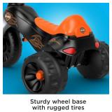 Fisher-Price Toddler Tricycle Harley-Davidson Tough Trike, Toy Bike with Handlebar Grips & Storage for Outdoor Play Kids Ages 2+ Years (Amazon Exclusive)