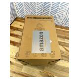 PRAKI Large Dry Food Storage Containers with Lids, 6PCS Airtight Cereal Containers Storage Set, Leak-proof Canister Set for Kitchen Pantry Organization with 20 Labels & Marker (4L Black)