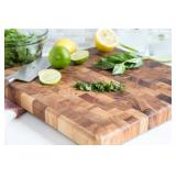 Ironwood Gourmet 28218 Square Charleston End Grain Chef