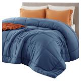 Retails for $109! Bedsure Comforter Duvet Insert - Quilted Comforters Queen Size, All Season Duvet, GentleSoft Down Alternative Bedding, 104 x 96 Alaskan King