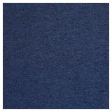 AAAAAcessories D-Shaped Chair Cushions, 2" Thick Dining Chair Pads with Ties and Removable, Machine-Washable Cover, 17" x 16", Set of 4, Blue