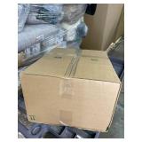 AAAAAcessories D-Shaped Chair Cushions, 2" Thick Dining Chair Pads with Ties and Removable, Machine-Washable Cover, 17" x 16", Set of 4, Blue