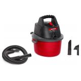 CRAFTSMAN CMXEVBE17250 2.5 Gallon 2.5 Peak HP Wet/Dry Shop Vac, Portable Shop Vacuum Wet and Dry with Filter Bag, Hose and Attachments for Cleaning in the Home
