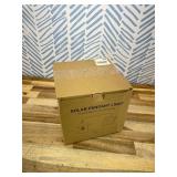 HULPPRE 3000lm Solar Shed Light,Daytime or Night,Classic Metal Solar Lights Indoor&Outdoor with E27 Bulb,Cool or Warm White,5 Modes Barn,Chicken Coop Light,Pendant Lamp for Patio,Garden,Yard,Gazebo