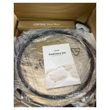 CAROTE Nonstick Pots and Pans, Induction Cookware Set Kitchen Cooking Sets, Non Stick w/Frying Pan (PFOS, PFOA Free), Black, 16pcs