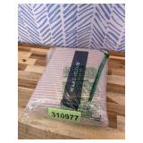 Wake In Cloud - Striped Cotton Duvet Cover Set, 100% Washed Cotton Textured Percale Bedding Set, Ticking Stripe Pinstripe Farmhouse, 3 Pieces, Tan, Full Size